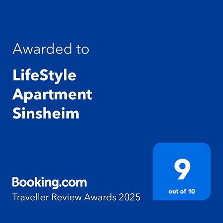 Lifestyle Apartment Sinsheim Dış mekan fotoğraf